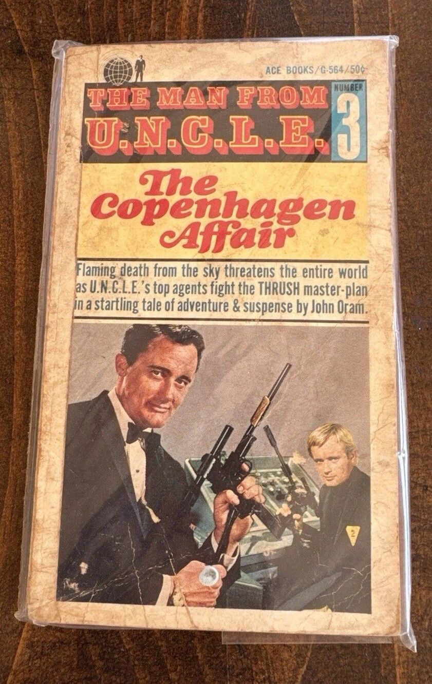 Man from Uncle :The Copenhagen Affair By John Oram Ace Books No. 3